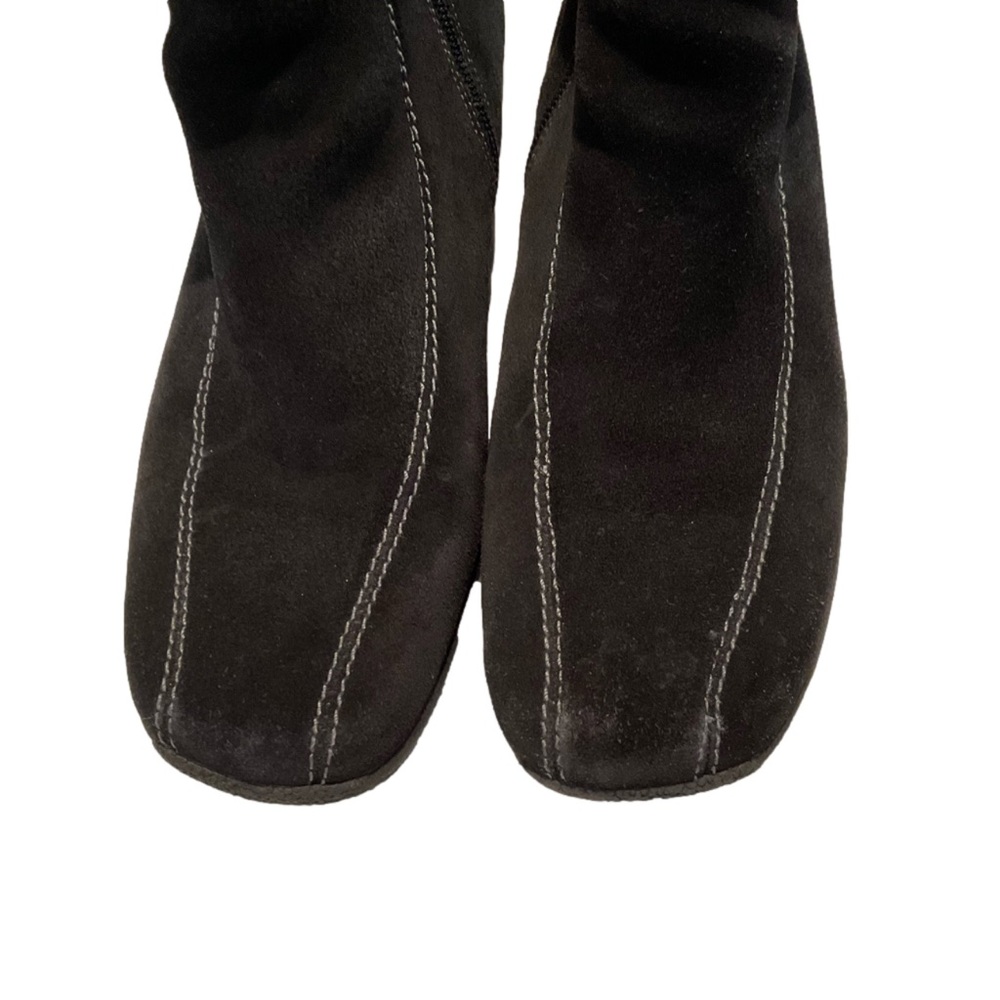 Clark’s Ashlyn Women’s Black Suede Leather Ankle Boot/Bootie Size 10M - Picture 8 of 10